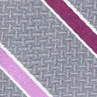Men's Textured Striped Tie