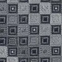 Silver Ground Micro Geometric Tie