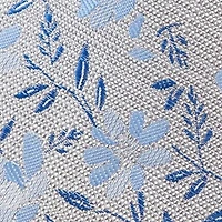Textured Small Floral Printed Tie