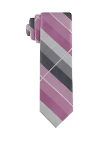 Silver Grid Tie