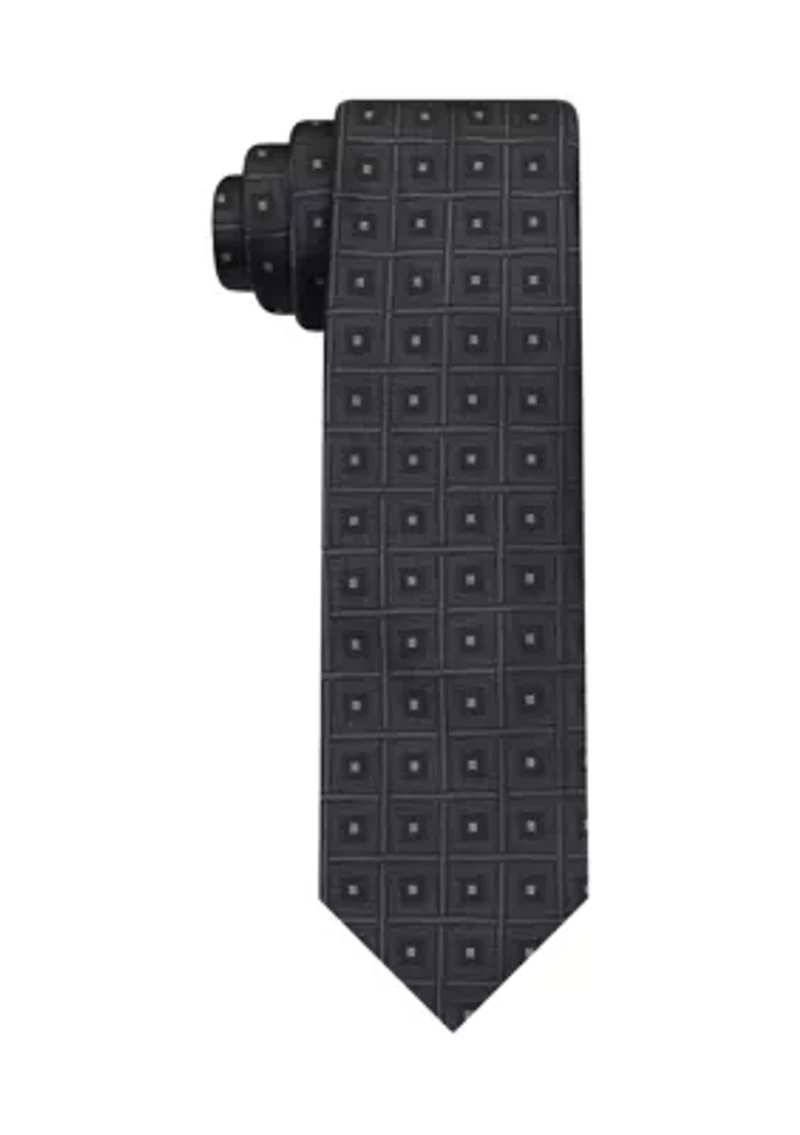 Textured Square Tie