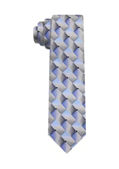 Men's Geometric Pattern Tie