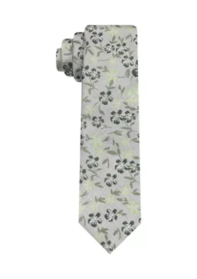 Spaced Floral Tie