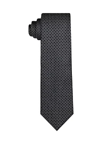 Tight Geometric Print Tie