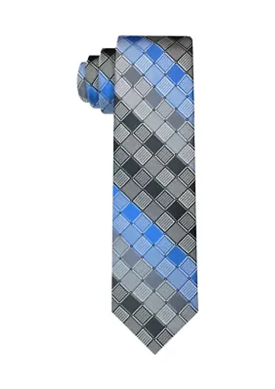 Boardwalk Geometric Print Tie