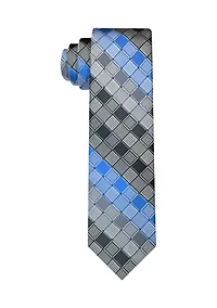 Boardwalk Geometric Print Tie