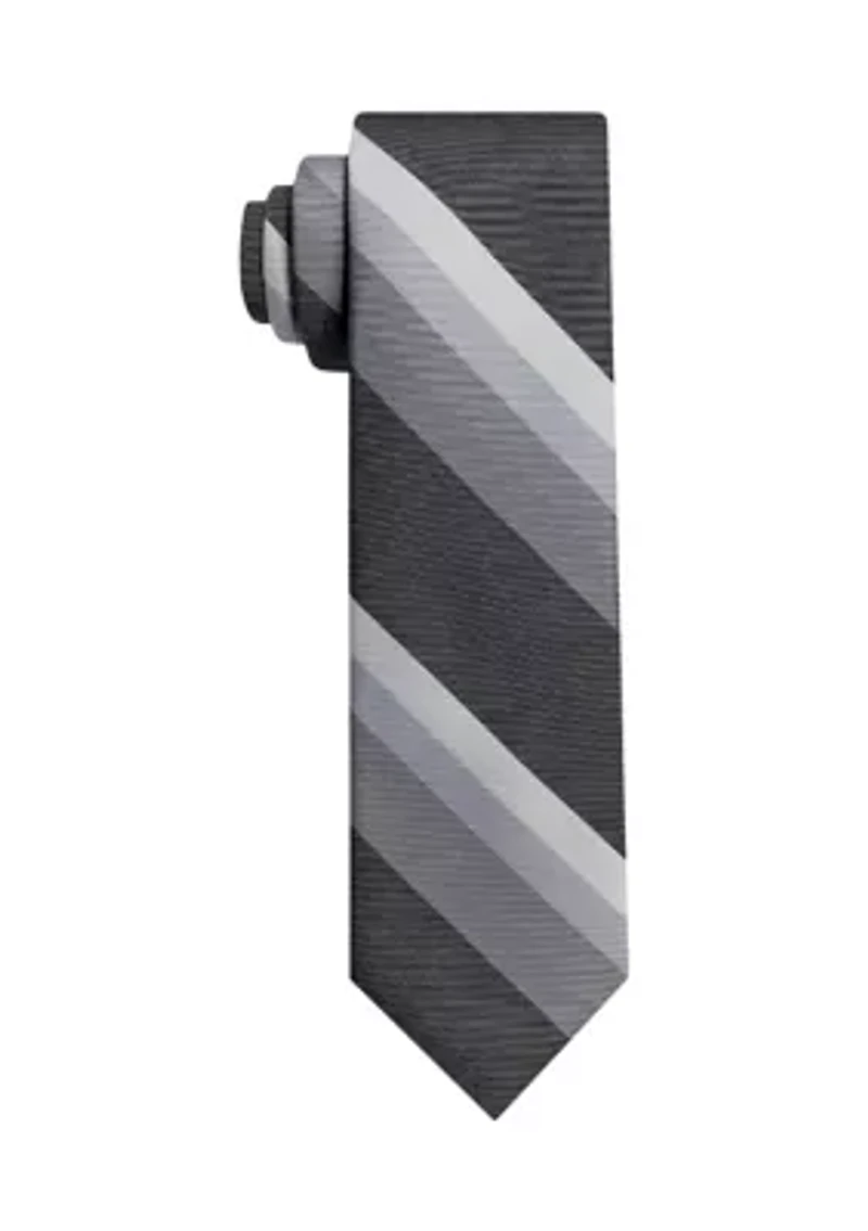 Wide 4 Bar Stripe Tie