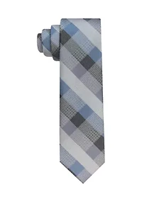 Brick Plaid Tie