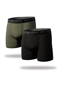 2-Pack SuperFit Boxer Briefs