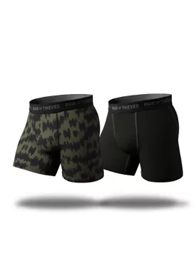 2-Pack SuperFit Boxer Briefs