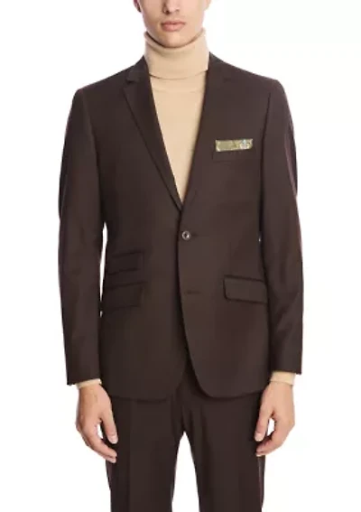 Men's Brown Suit Separate Jacket