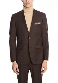 Men's Brown Suit Separate Jacket