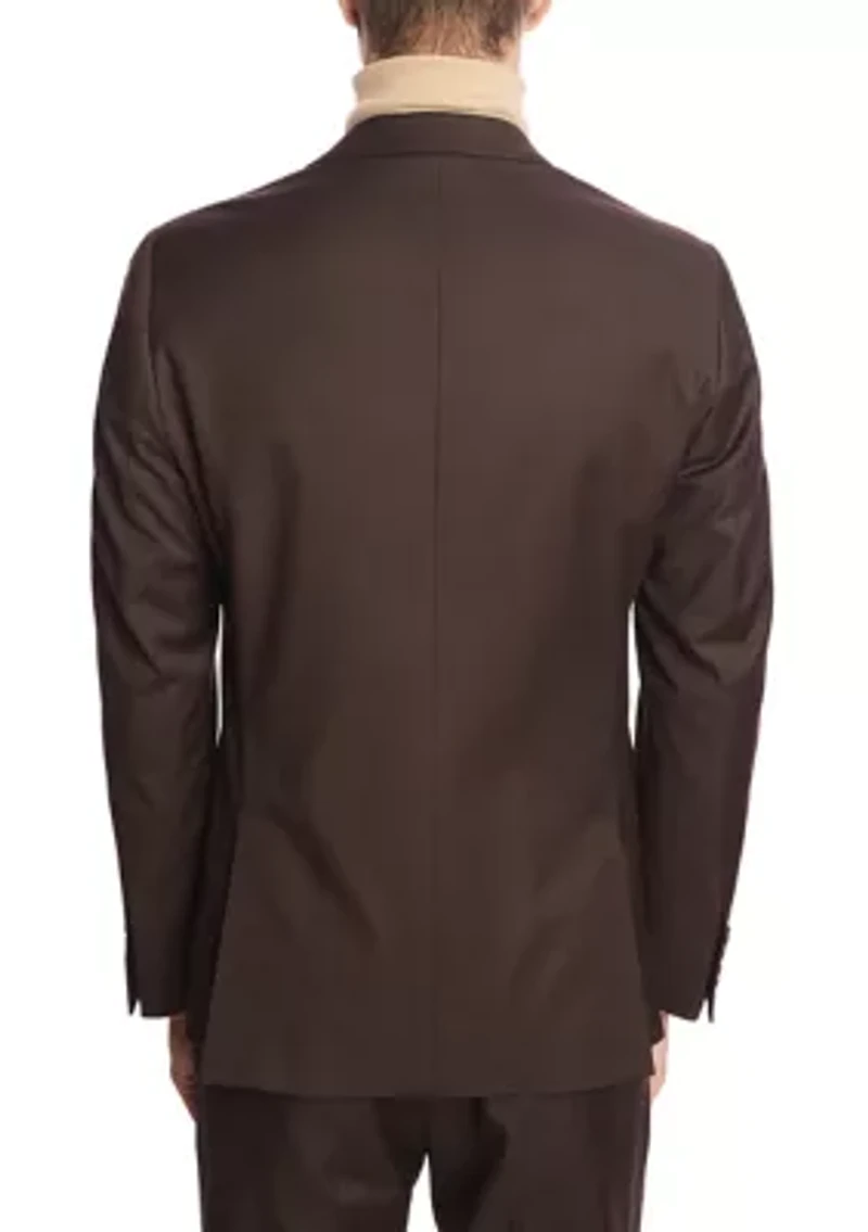 Men's Brown Suit Separate Jacket