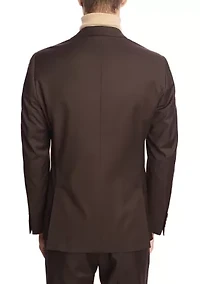Men's Brown Suit Separate Jacket