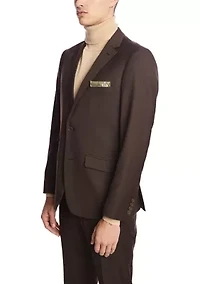 Men's Brown Suit Separate Jacket