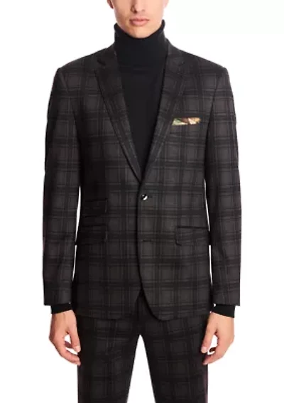 Men's Green Plaid Jacket