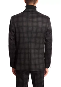 Men's Green Plaid Jacket
