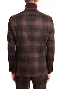 Men's Plaid Suit Separate Jacket