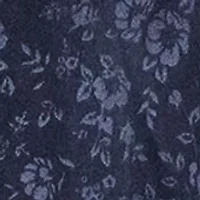 Men's Blue Floral Velvet Jacket