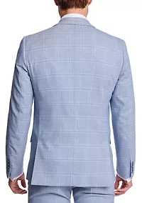 Men's Plaid Suit Jacket