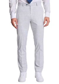 Men's Plaid Suit Pants
