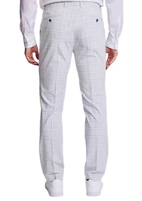 Men's Plaid Suit Pants