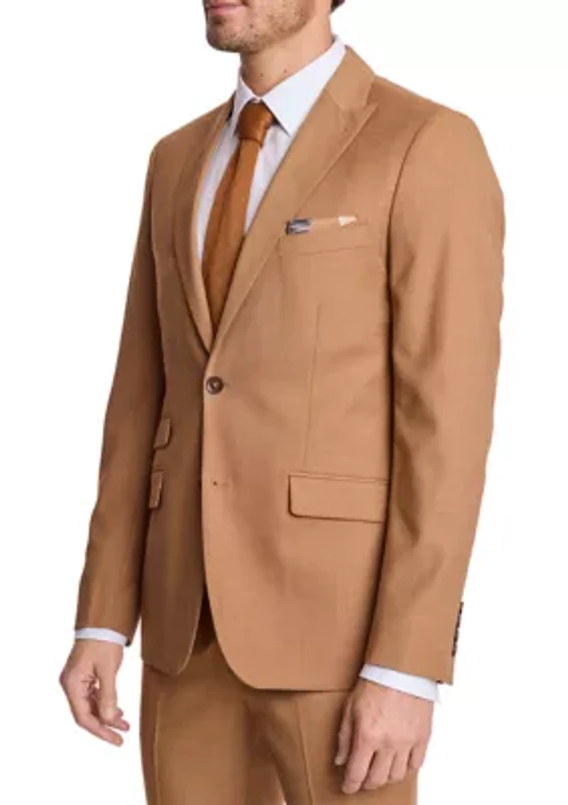 Men's Sharkskin Suit Jacket