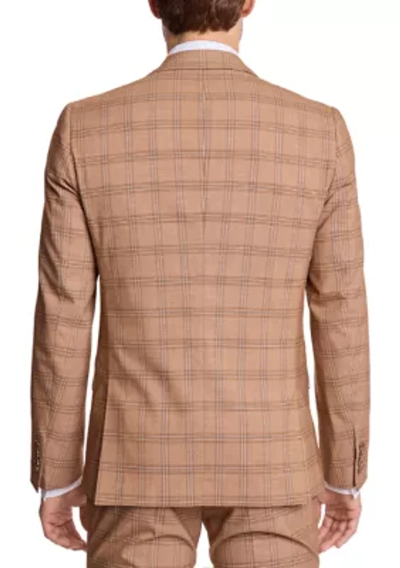 Men's Plaid Suit Jacket