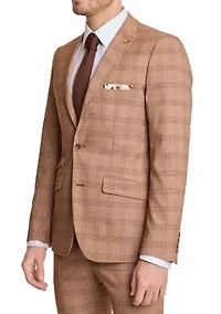 Men's Plaid Suit Jacket