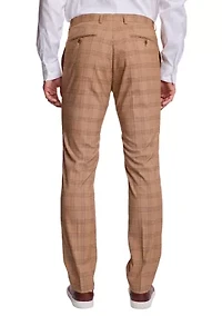 Men's Plaid Suit Pants
