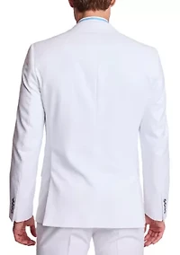 Men's Sharkskin Suit Jacket