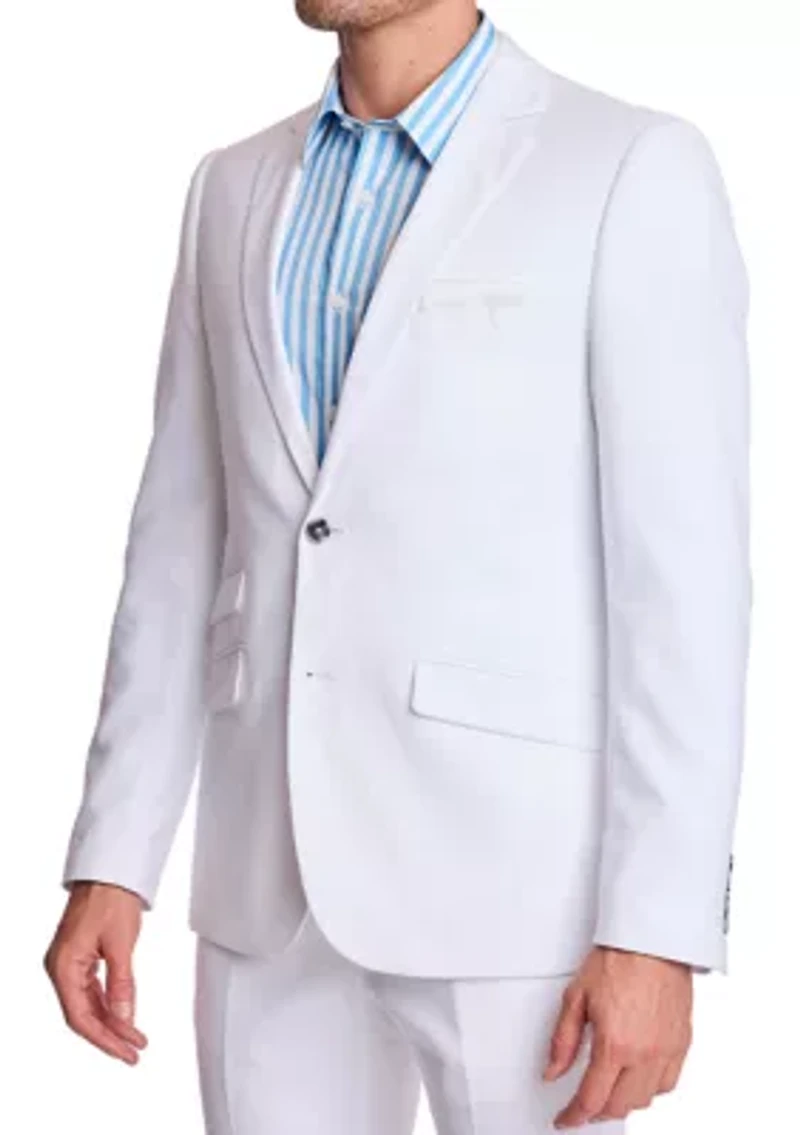Men's Sharkskin Suit Jacket