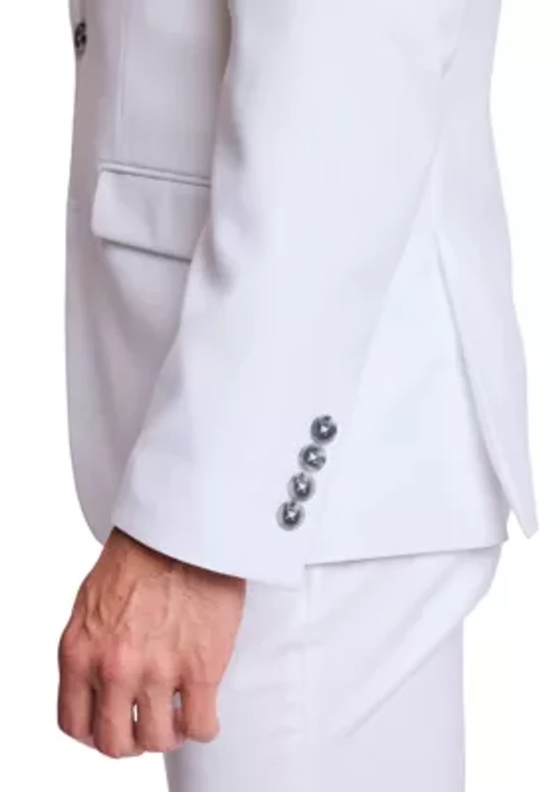 Men's Sharkskin Suit Jacket
