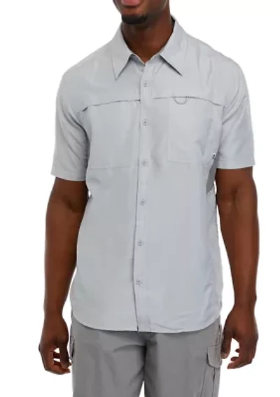 Performance Micro Ripstop Short Sleeve Woven Shirt