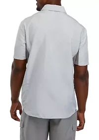 Performance Micro Ripstop Short Sleeve Woven Shirt