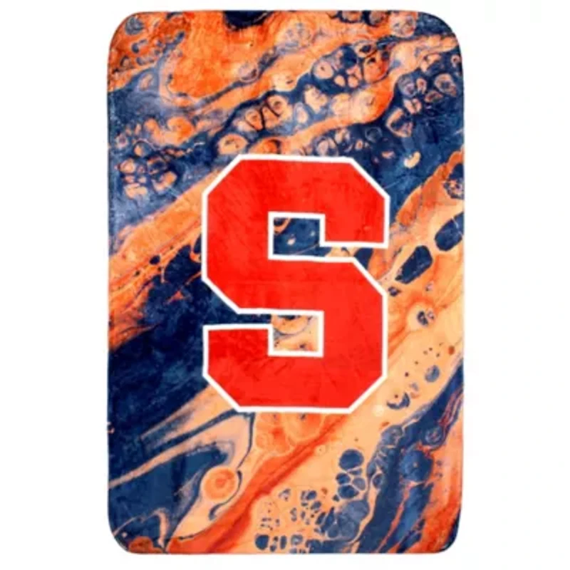 NCAA Syracuse Orange Sublimated Soft Throw Blanket