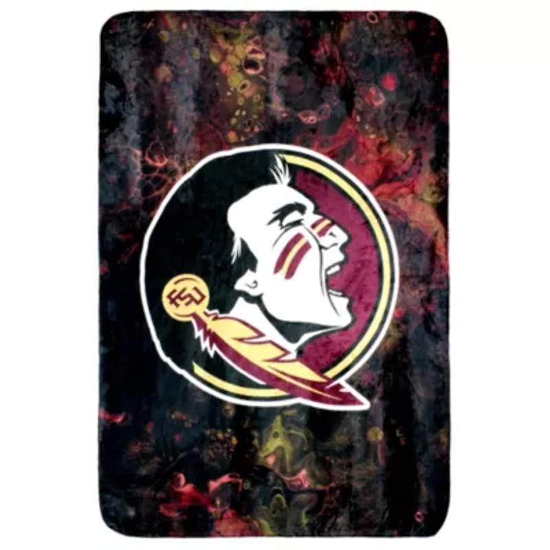 NCAA Florida State Seminoles Sublimated Soft Throw Blanket