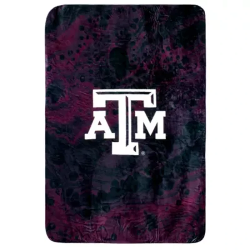 NCAA Texas A&M Aggies Sublimated Soft Throw Blanket