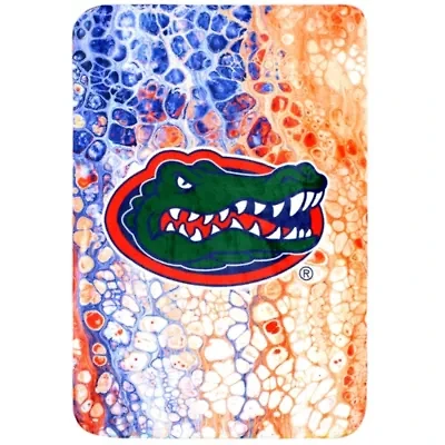 NCAA Florida Gators Sublimated Soft Throw Blanket