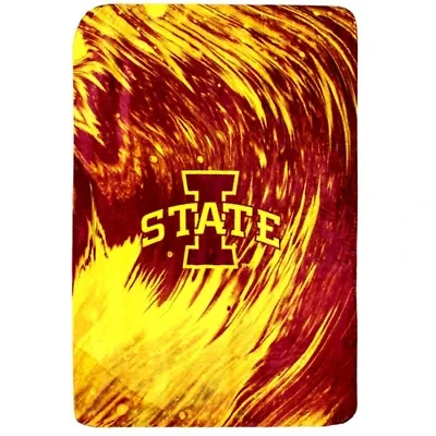 NCAA Iowa State Cyclones Sublimated Soft Throw Blanket