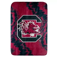 NCAA South Carolina Gamecocks Sublimated Soft Throw Blanket