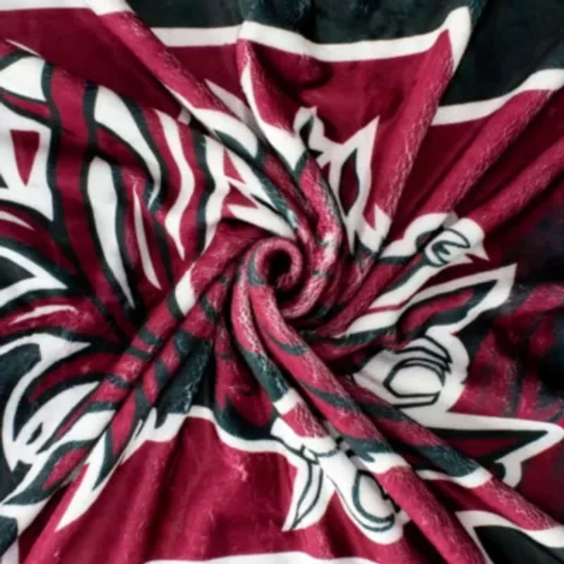 NCAA South Carolina Gamecocks Sublimated Soft Throw Blanket