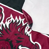 NCAA South Carolina Gamecocks Sublimated Soft Throw Blanket