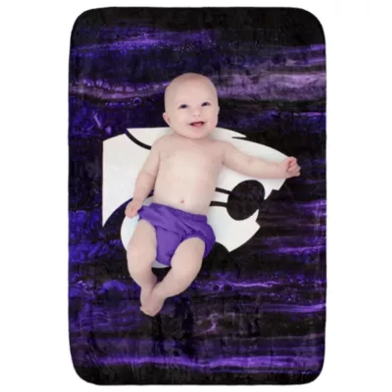 NCAA Kansas State Wildcats Sublimated Soft Throw Blanket