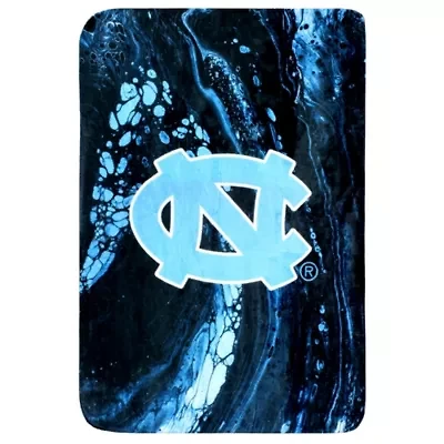 NCAA North Carolina Tar Heels Sublimated Soft Throw Blanket