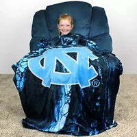 NCAA North Carolina Tar Heels Sublimated Soft Throw Blanket