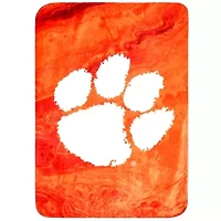 NCAA Clemson Tigers Sublimated Soft Throw Blanket