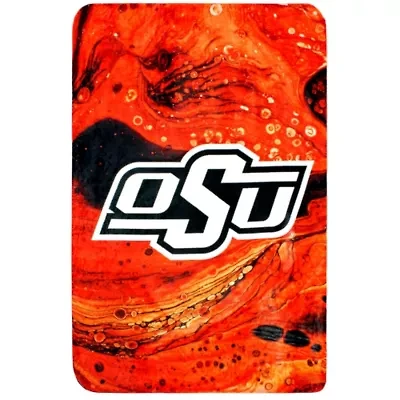 NCAA Oklahoma State Cowboys Sublimated Soft Throw Blanket