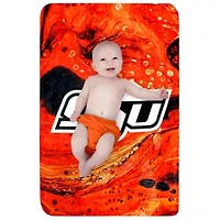 NCAA Oklahoma State Cowboys Sublimated Soft Throw Blanket