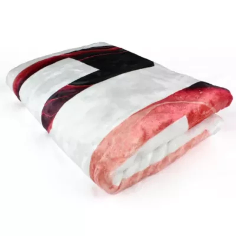 NCAA Oklahoma Sooners Sublimated Soft Throw Blanket
